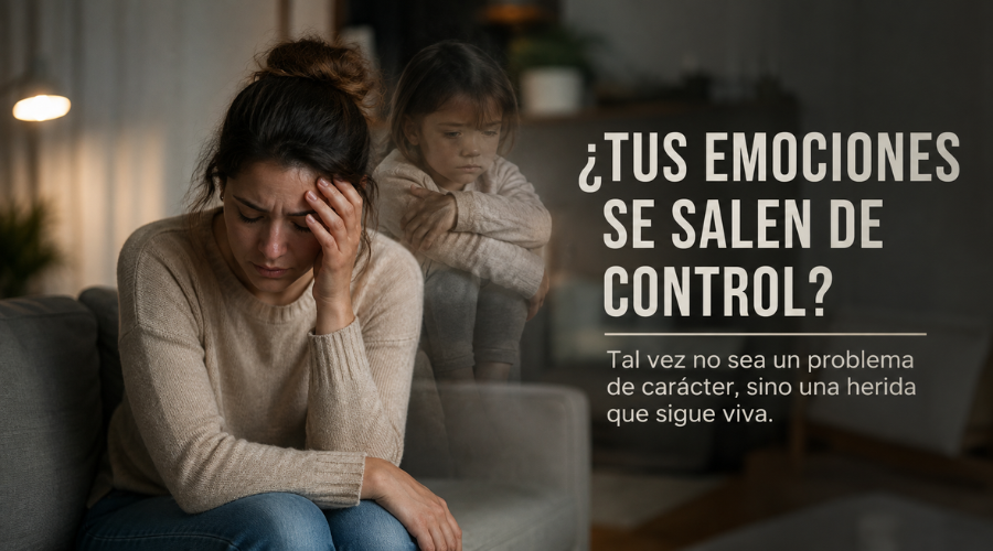 ¿Tus Emociones Se Salen De Control? Tal Vez No Sea Un Problema De Carácter, Sino Una Herida Que Sigue Viva